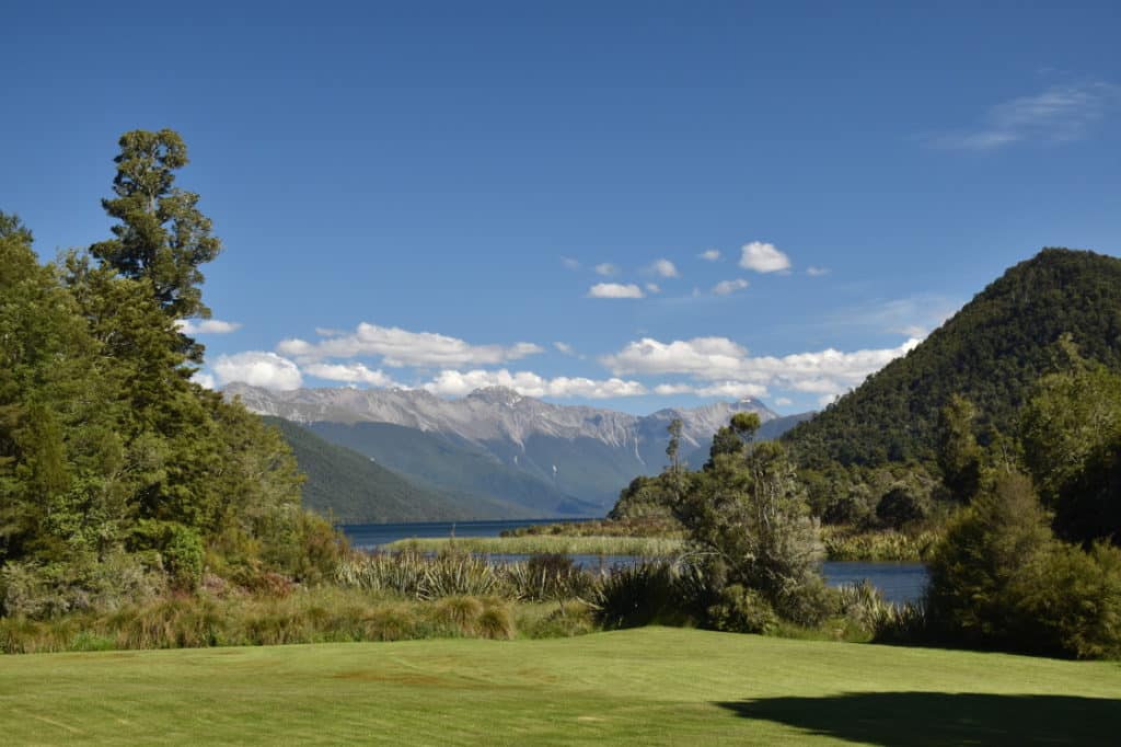 La vue depuis le camping de la DOC de Rotoroa